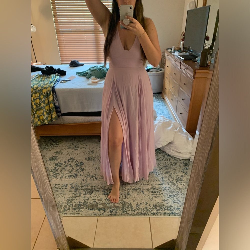 FreePeople Lille Maxi Dress Lilac